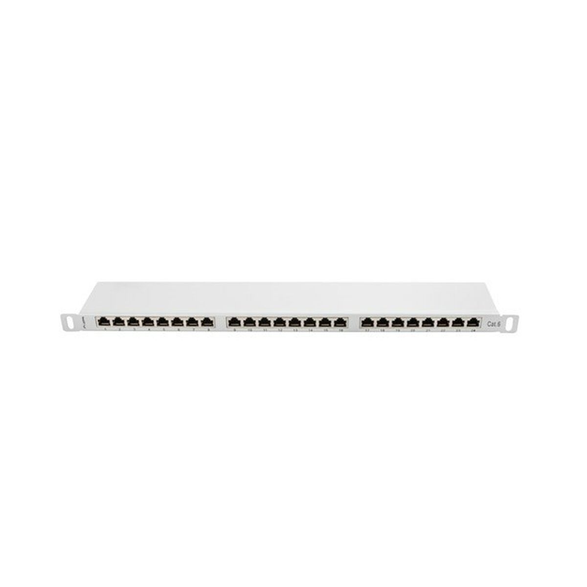 Patchpanel 24 UTP Portar Kategori 5e Lanberg PPS6-0024-S